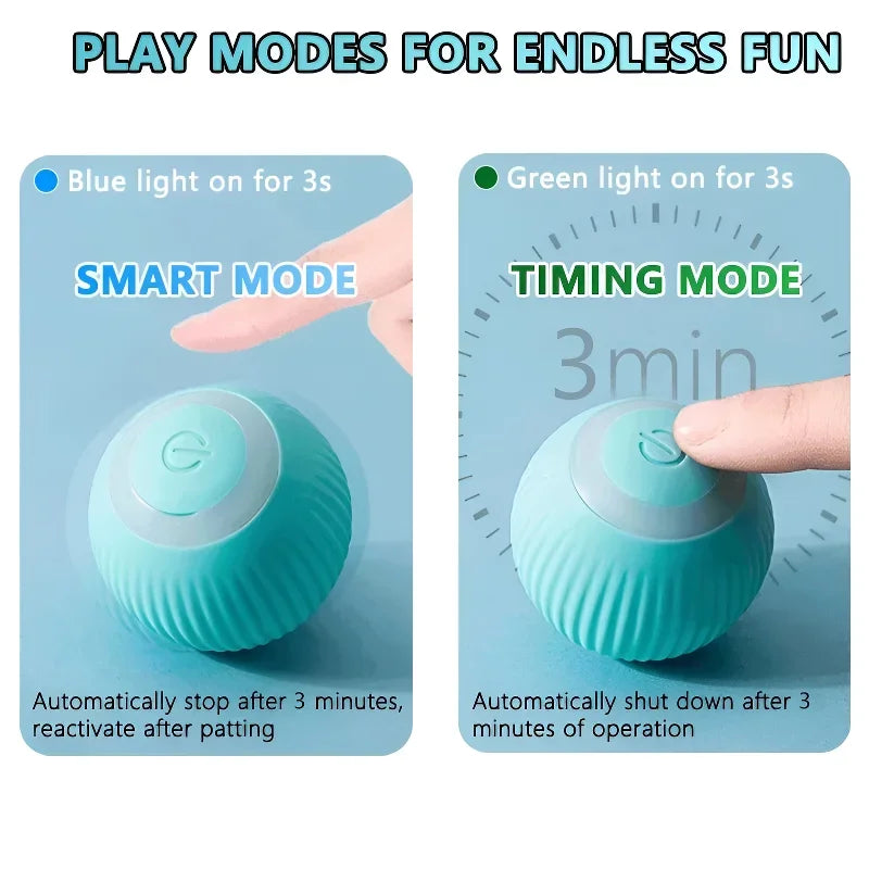 Smart Automatic Rolling Ball Pet Toys
