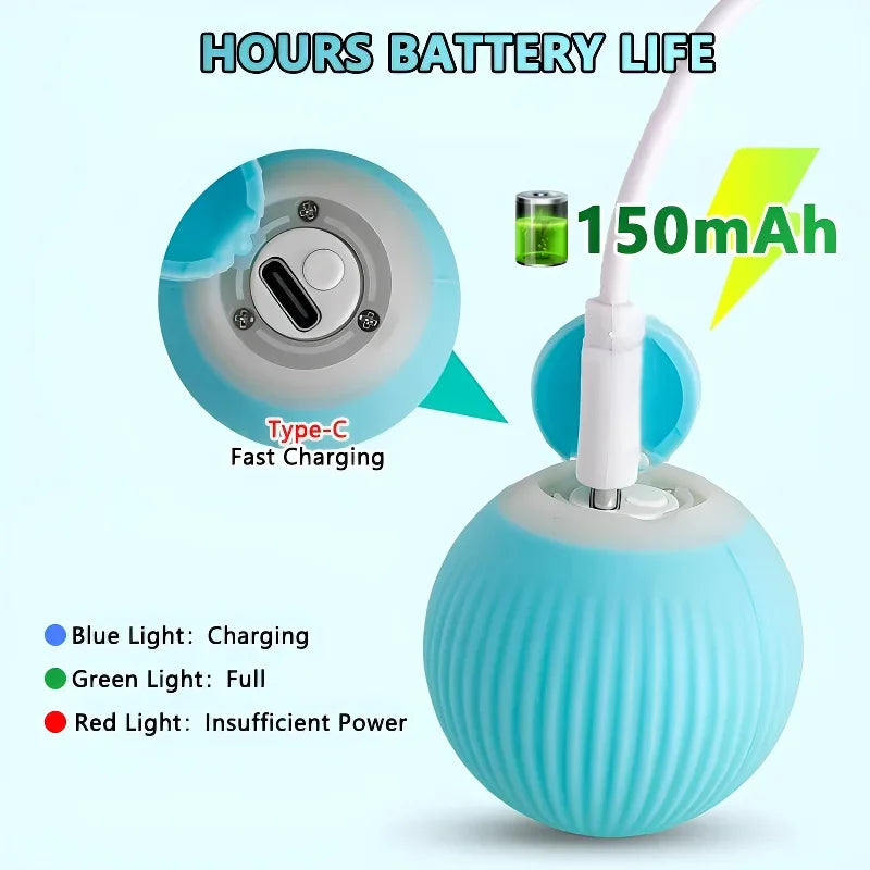 Smart Automatic Rolling Ball Pet Toys
