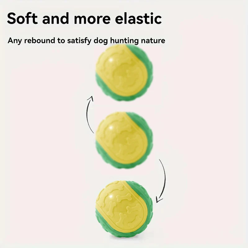 Soft Bite Resistance Squeaky Ball