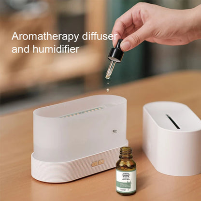 RGB Flame Aroma Diffuser Humidifier