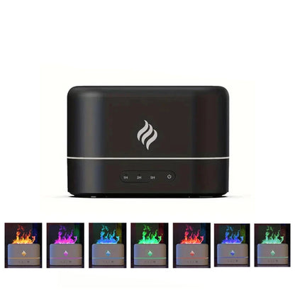 Portable Fire Flame Aroma  humidifier